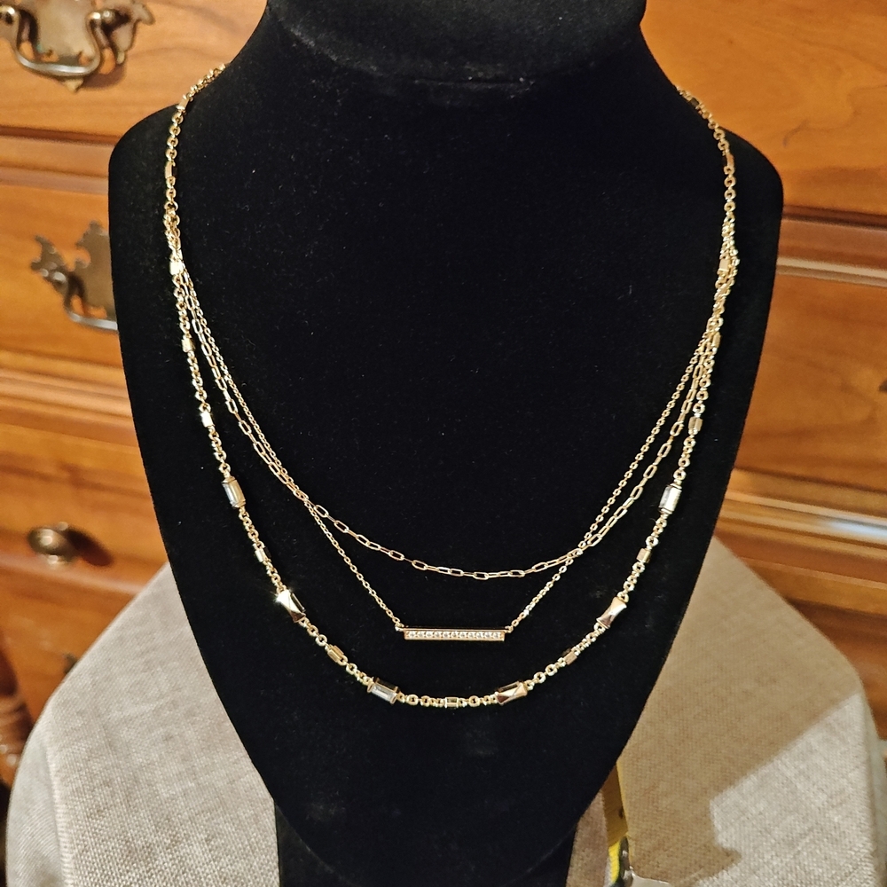 Kendra Scott Gold Multi-Layer Necklace